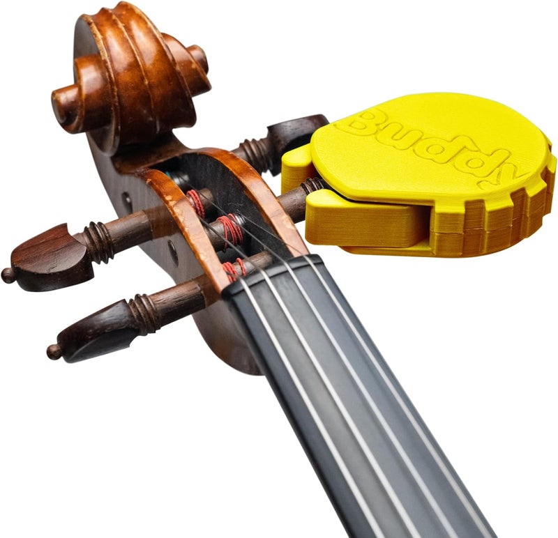 Bow Buddy Store Peg Buddy – Violin Peg Tuning Aid with Bow Screw Wrench | Easy Leverage Tool for Smooth Tuning & Maintenance (YELLOW) - Image 3